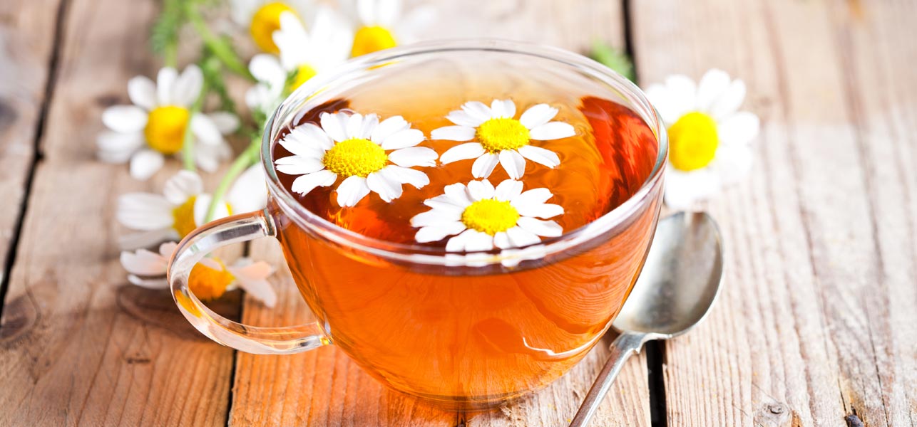 Chamomile tea for Stress relief